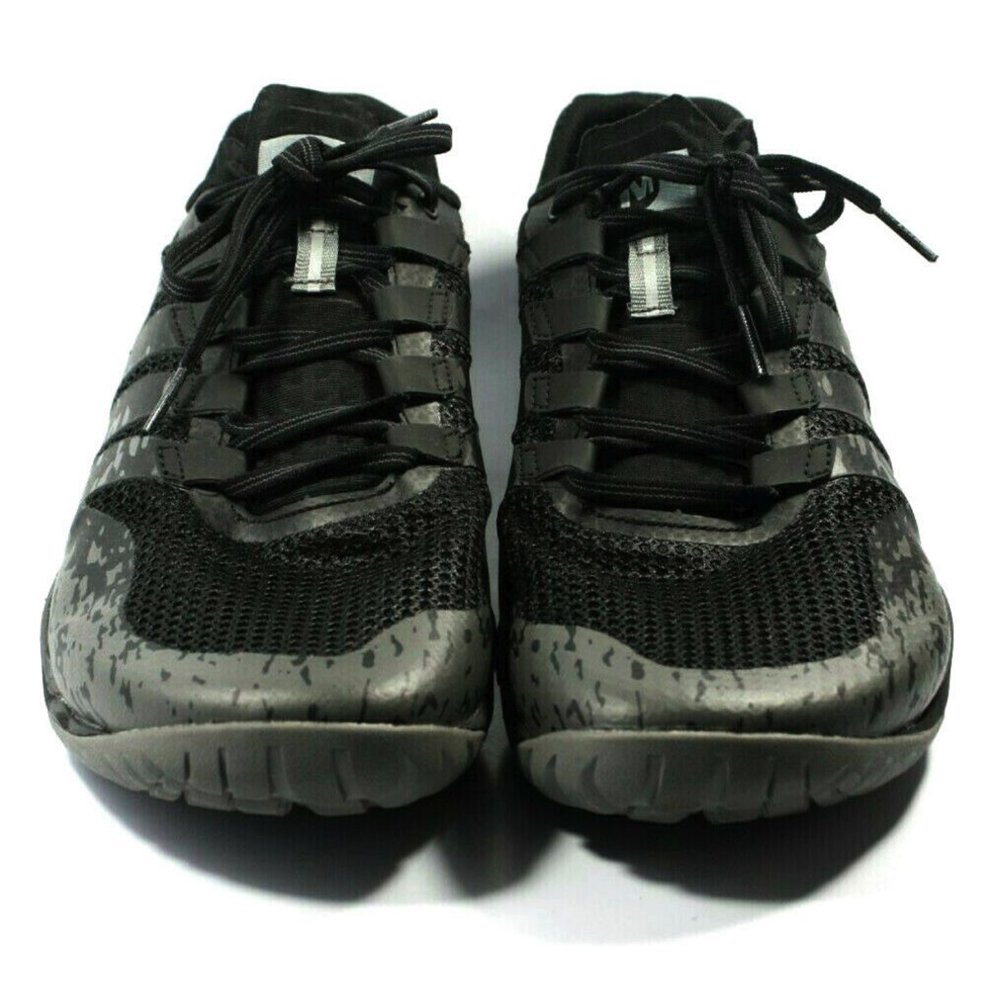 Merrell Mens Trail Glove 5 Black Sneakers Size 10 - Picture 4 of 7